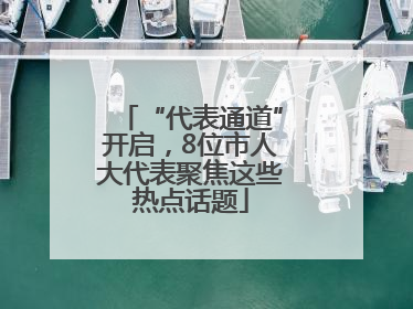 “代表通道”开启，8位市人大代表聚焦这些热点话题