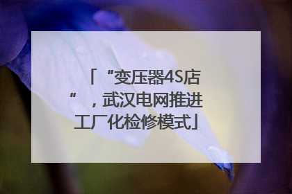 “变压器4S店”，武汉电网推进工厂化检修模式