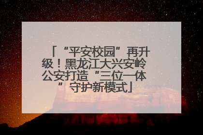 “平安校园”再升级！黑龙江大兴安岭公安打造“三位一体”守护新模式
