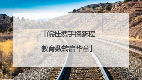 皖桂携手探新程 教育数转启华章