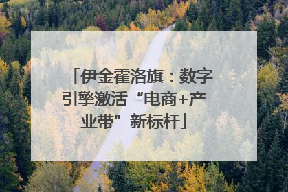 伊金霍洛旗：数字引擎激活“电商+产业带”新标杆
