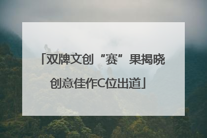 双牌文创“赛”果揭晓 创意佳作C位出道