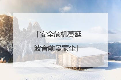 安全危机蔓延 波音前景蒙尘