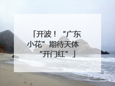 开波！“广东小花”期待天体“开门红”