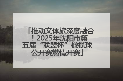 推动文体旅深度融合！2025年沈阳市第五届“联盟杯”橄榄球公开赛燃情开赛