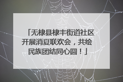 无棣县棣丰街道社区开展消夏联欢会，共绘民族团结同心圆！