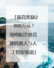最高奖励2000万元！郑州航空港竞逐机器人与人工智能赛道