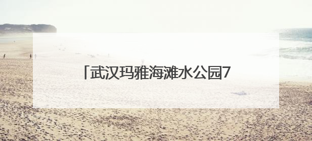 武汉玛雅海滩水公园7日正式开园 后续将推出夏浪音乐节等精彩活动