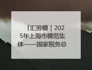 汇劳模｜2025年上海市模范集体——国家税务总局上海市徐汇区税务局第一税务所