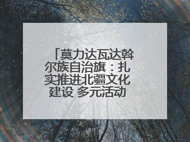 莫力达瓦达斡尔族自治旗：扎实推进北疆文化建设 多元活动点亮群众生活