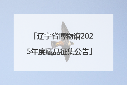 辽宁省博物馆2025年度藏品征集公告