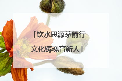 饮水思源茅箭行 文化铸魂育新人