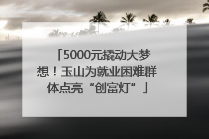 5000元撬动大梦想！玉山为就业困难群体点亮“创富灯”